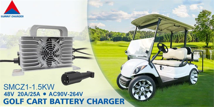 Elektrische golfkar batterijlader